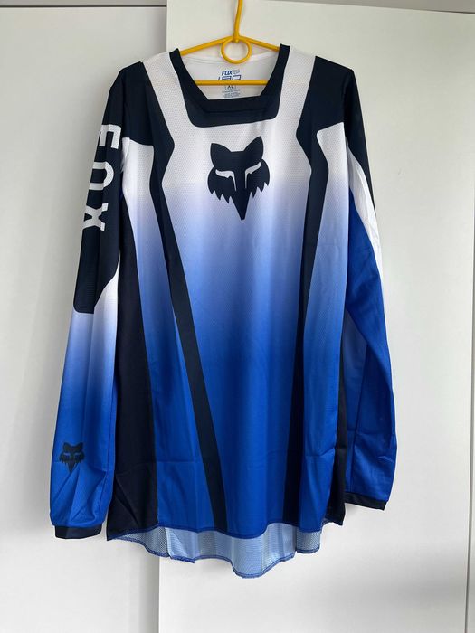 Strój FOX MX 180 (LEAN BLUE)(cross,quad,enduro,mtb,dh)