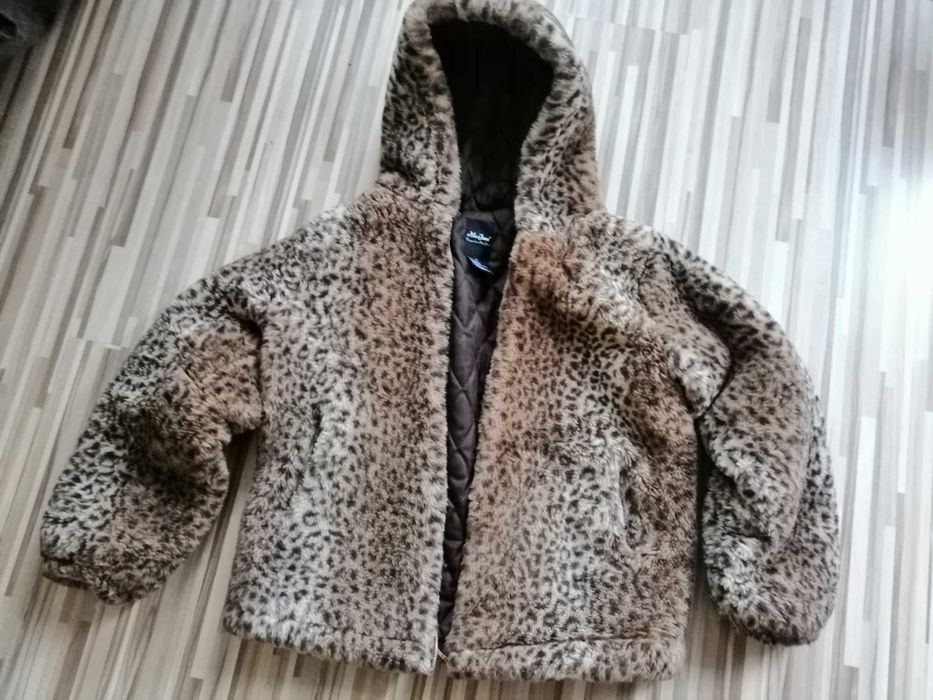 Sliczne futerko w panterke