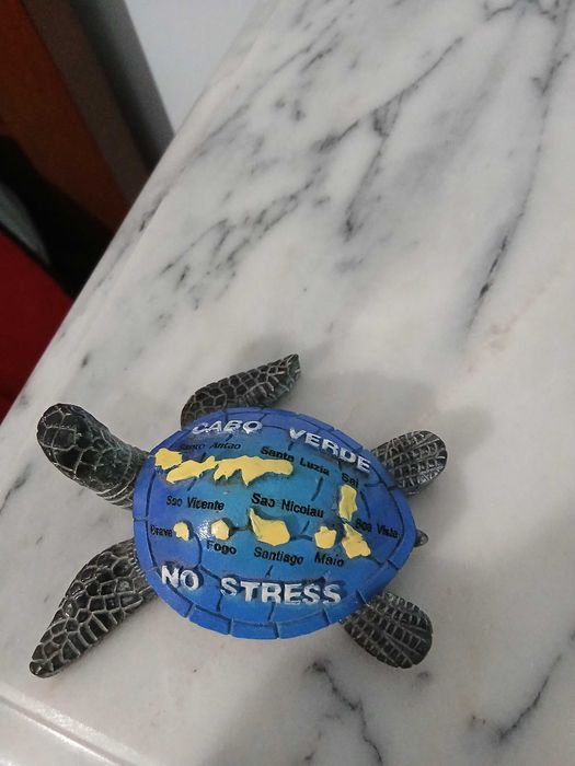 Tartaruga Decorativa comprada em Cabo Verde
