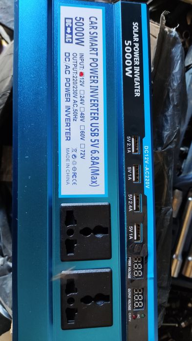 Інвертор 5000w преобразователь.