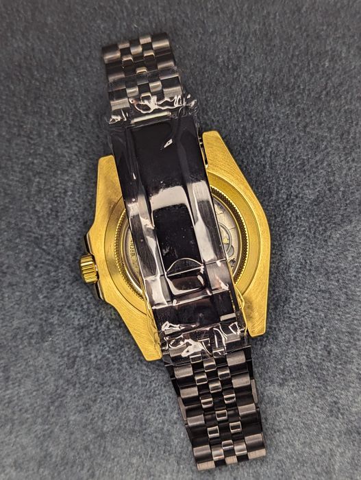Seiko mod jedyny taki złoto czarny 1/1