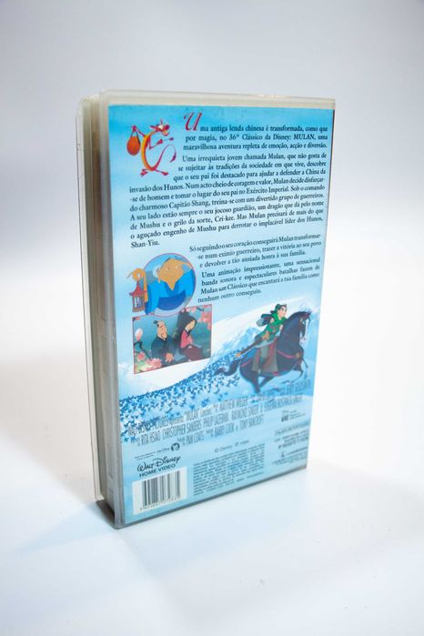 Filme Mulan em VHS