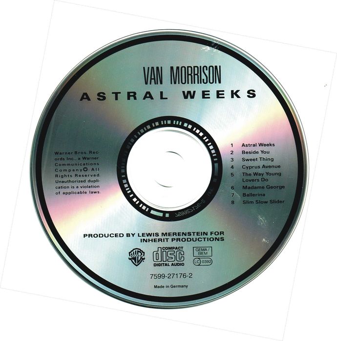 Van Morrison - Astral Weeks - CD Original
