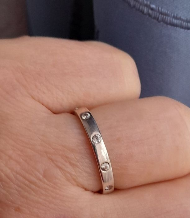 Каблучка, р-р 17.  срібло 925