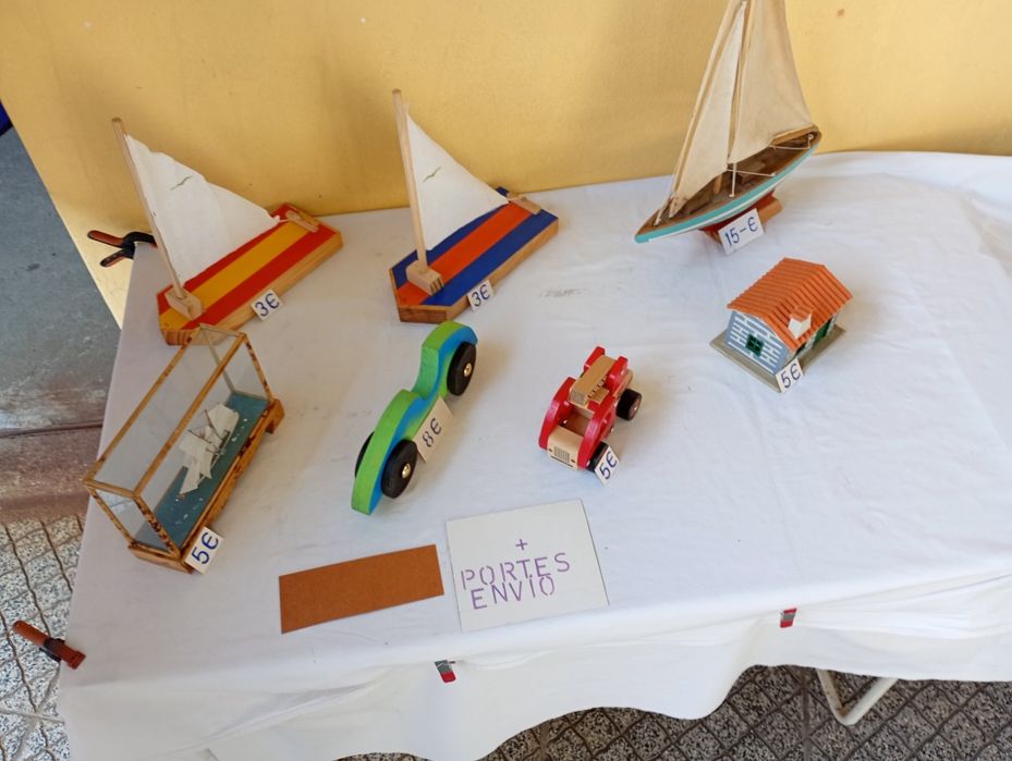 Brinquedos em madeira portuguesas
