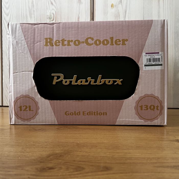 Lodówka turystyczna POLARBOX green forest gold + brąz 12L