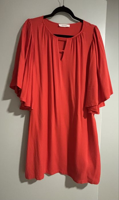 Vestido laranja L Promod