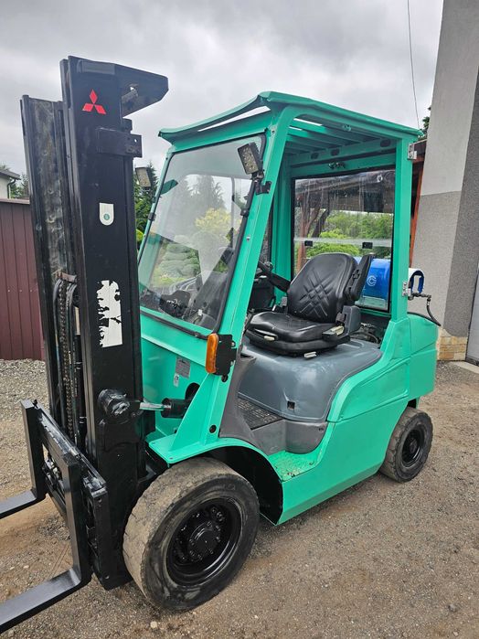 Wózek widłowy MITSUBISHI FG25N 25 2013 ROK 30 kabiną nie toyota linde