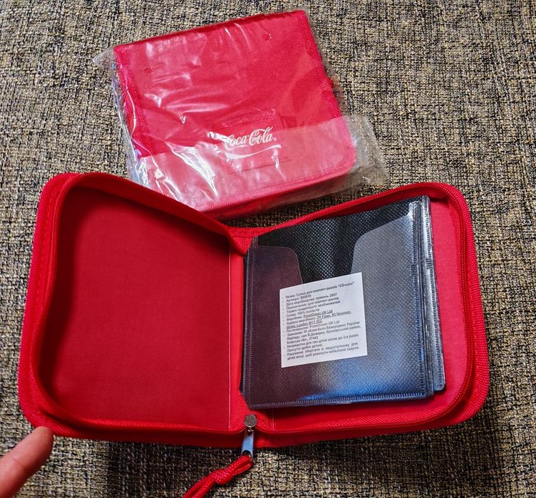 Новый органайзер, сумка, холдер для компакт дисков
