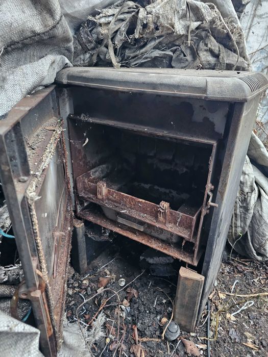 Piecyk żeliwny wolnostojący