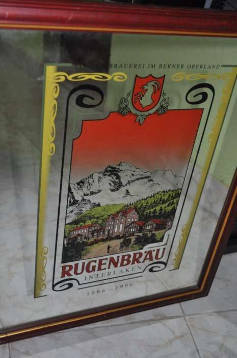 Quadro Espelho - Cervelha Rugen Brau - Suiça/Interlaken