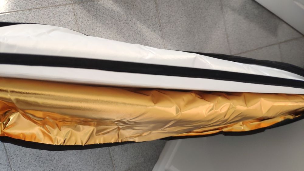 Refletor 110cm 5 em 1 difusor rebatedor reflector dobrável NOVO64354208696833124