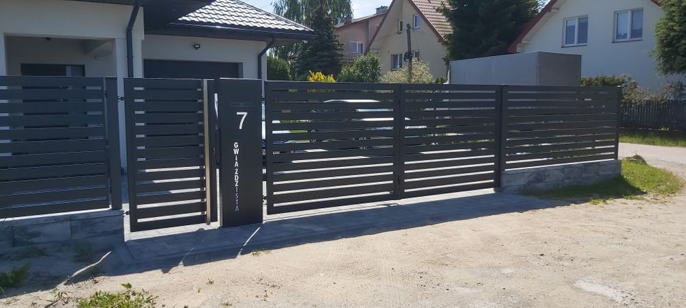 Brama harmonijkowa łamana producent