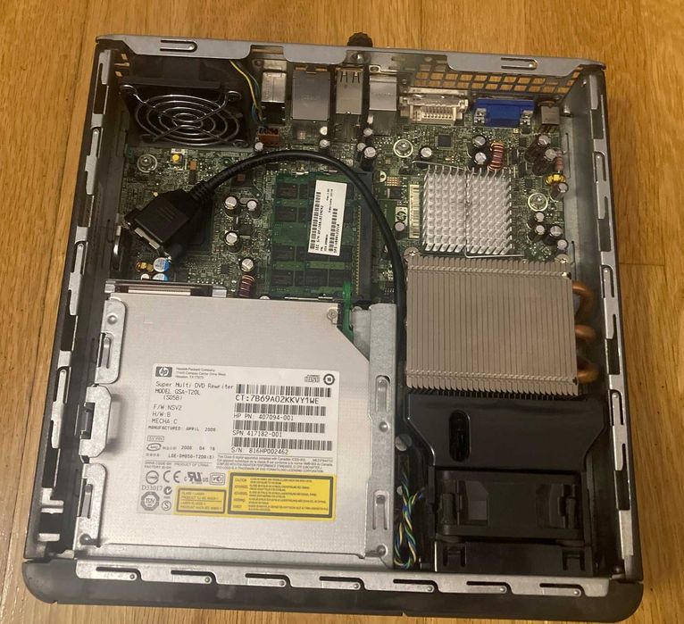 Mini computador PC HP DC7800 USDT com possibilidade dual LAN