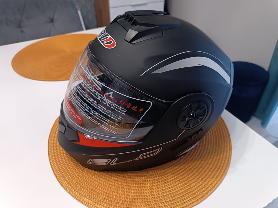 Kask NOWY czarny rozm. XL