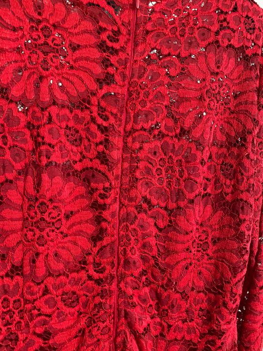 Vestido renda Vermelho com forro