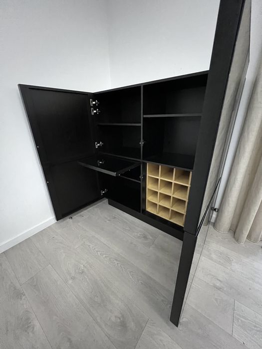 Garrafeira em madeira wengue