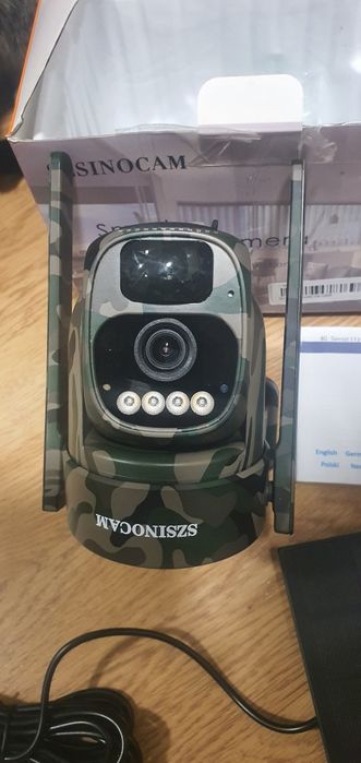 Câmara solar camuflagem