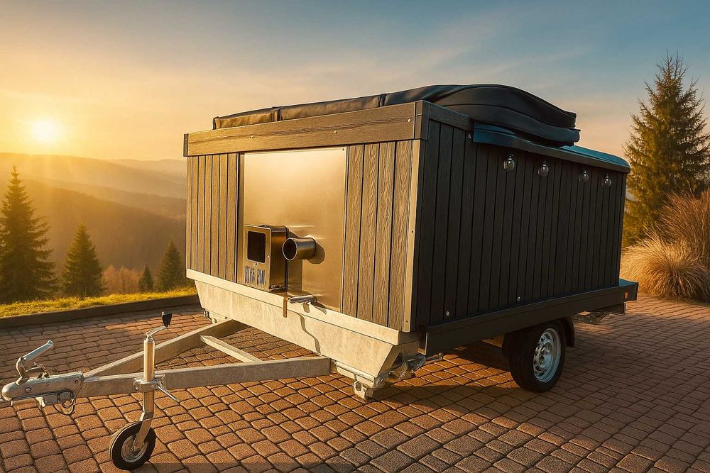 Mobilna bania, balia, jacuzzi,Gorące Spa na wynajem z dowozem! BaniaGo