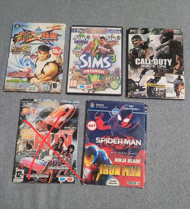 Видео игры для пк.