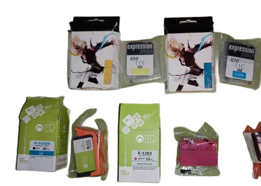 Tusze do drukarki różne rodzaje