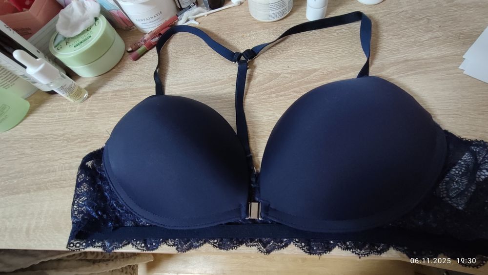 Бюстгальтер жіночий синій