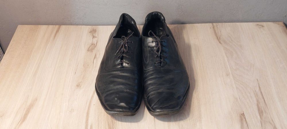 Buty męskie (półbuty) wyjściowe eleganckie rozmiar 44