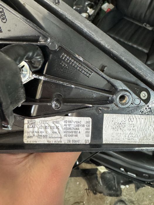 Lusterko prawe Audi A6 C7 BLIS