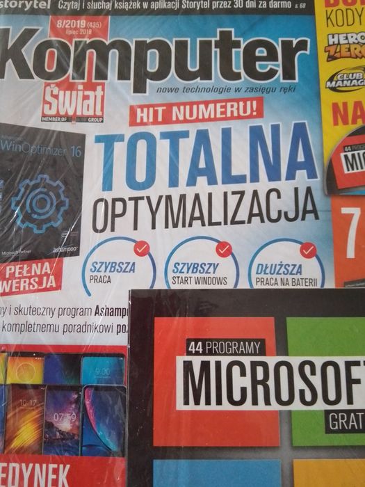Komputer świat 8/2019 nowa w folii