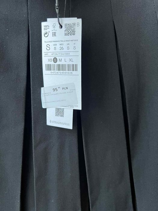 Plisowana Spódniczka Stradivarius z metką roz. S