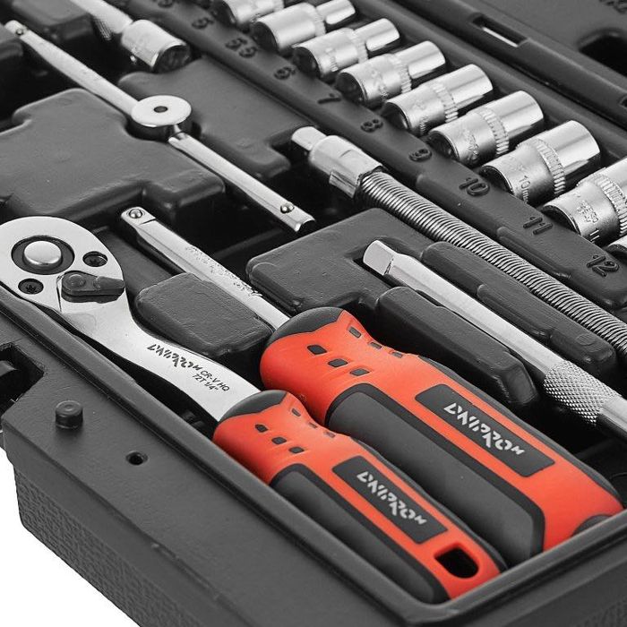 Набір інструментів Dnipro-M Ultra 46 шт. 1/4