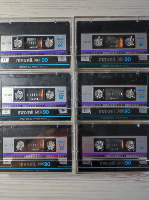Аудіокасети Maxell  МХ 90