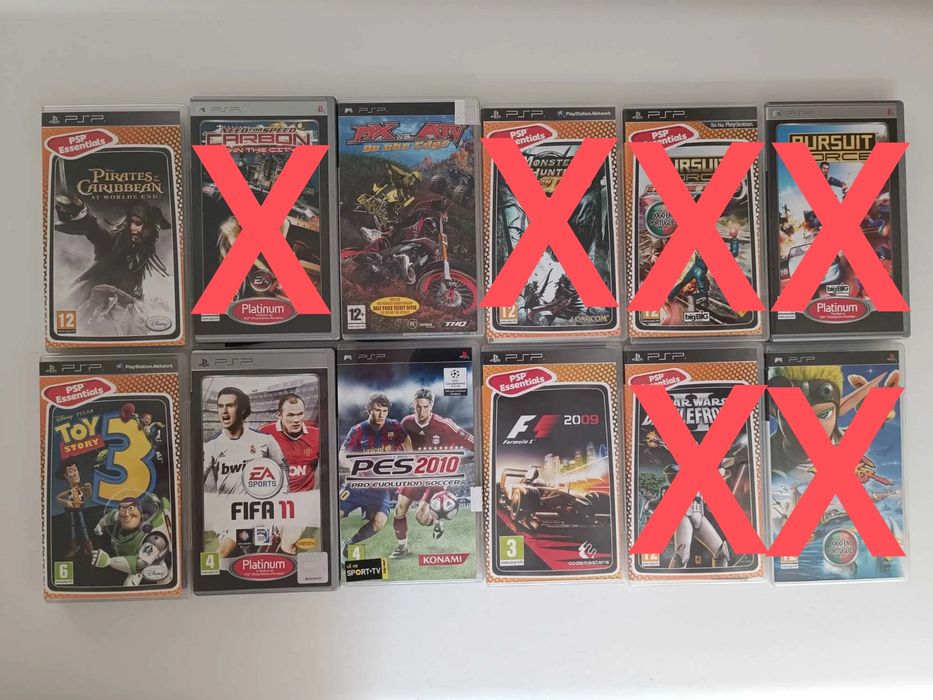 Jogos de PSP Usados