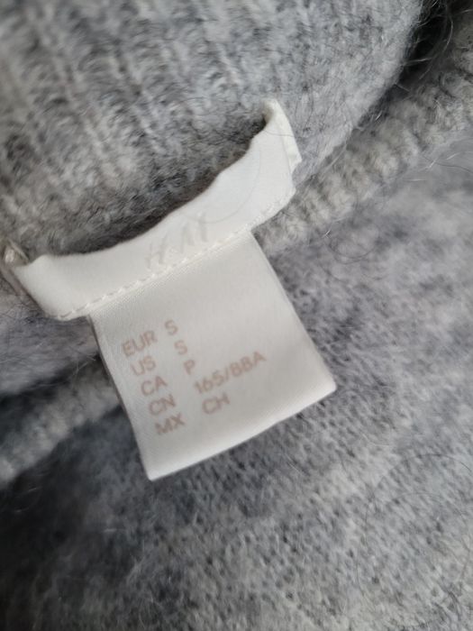 H&M sweter damski szary