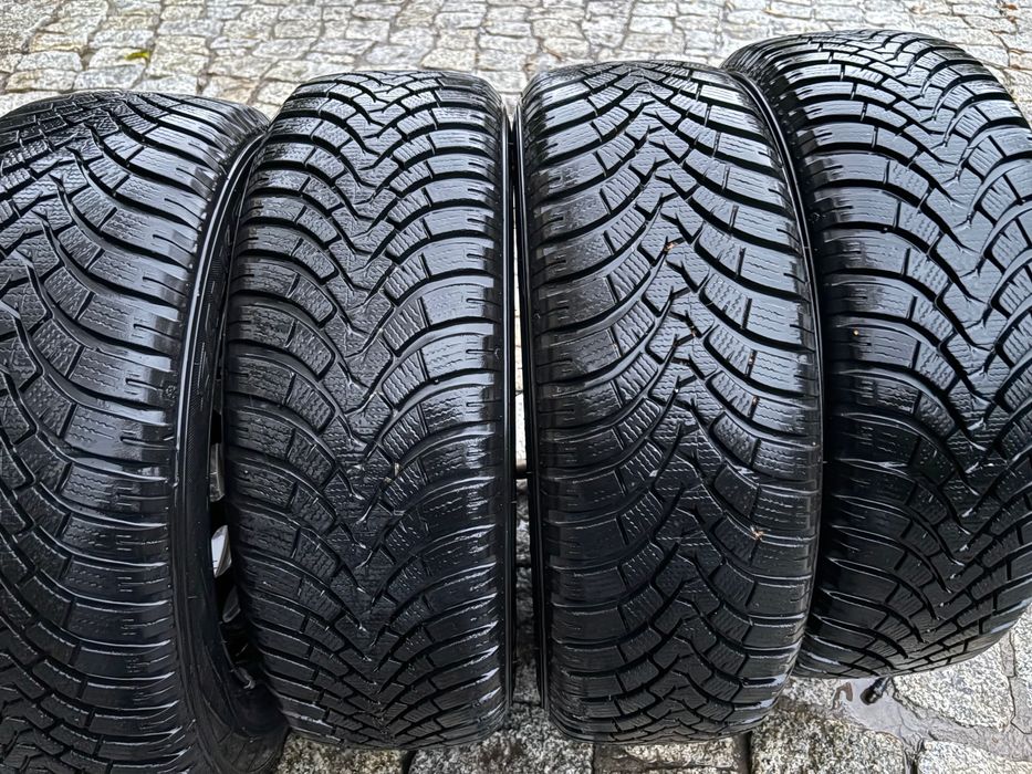 Koła 16'' VW Seat Skoda Audi 5x100 6J zimowe Falken ET45