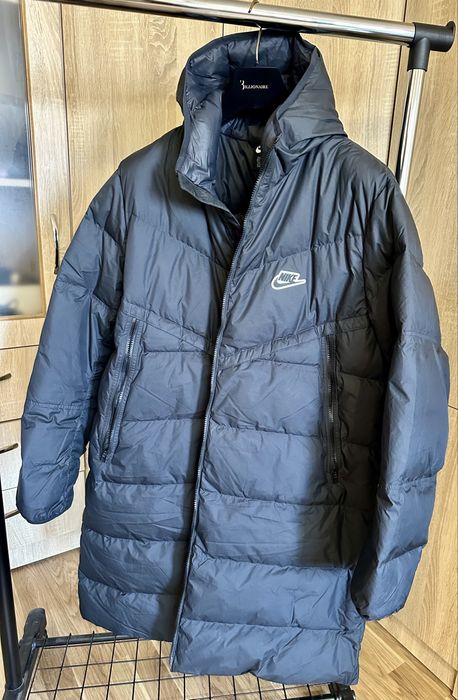 Мужская зимняя куртка польто с капюшоном парка Nike XL