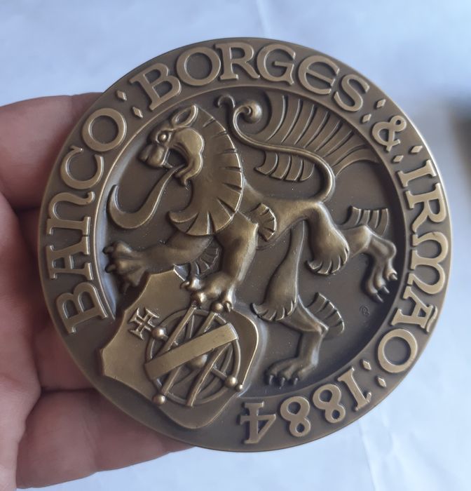 Medalha Comemorativa dos 100 Anos Banco Borges & Irmão