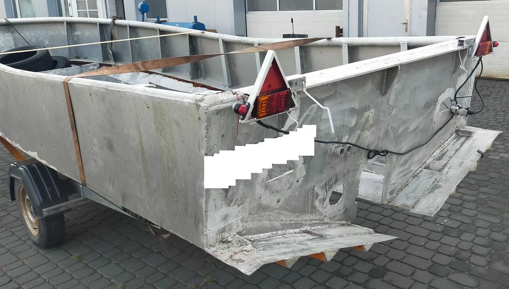 Łódź łódka aluminiowa 6 metrów