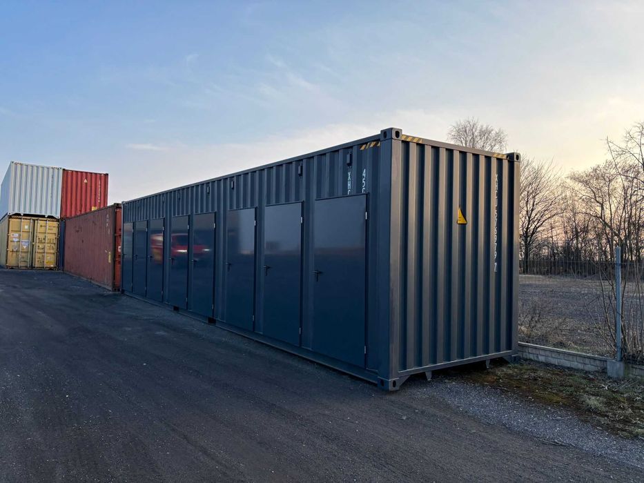 40HC Self Storage Magazyn Skrytki Komórki 12m/2,5m