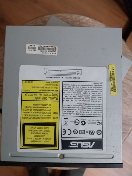 Leitor/Gravador DVD ASUS DRW-1814BLT (SATA)