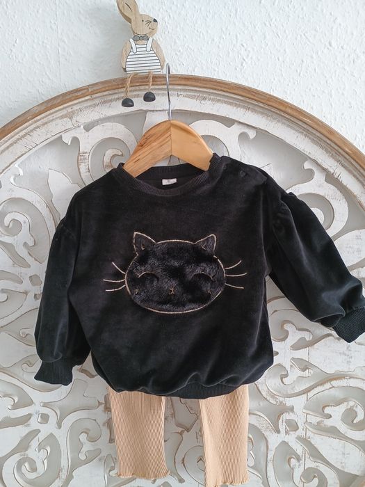 Komplet bluza i legginsy rozmiar 86