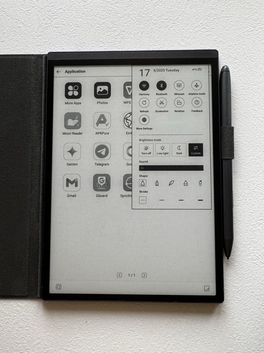 iFlytek AINOTE Air 2 читалка-перекладач-записник з ChatGPT ШІ ink pad