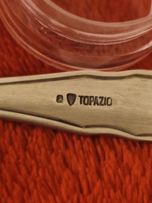 Prata - colher de prata Topazio 17.27g