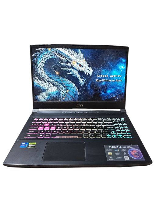 Laptop gamingowy MSI Katana 15 RTX 4070 I7 12th SSD 1TB RAM 16GB matryca 144hz, gwarancja rozruchowa 30dni
