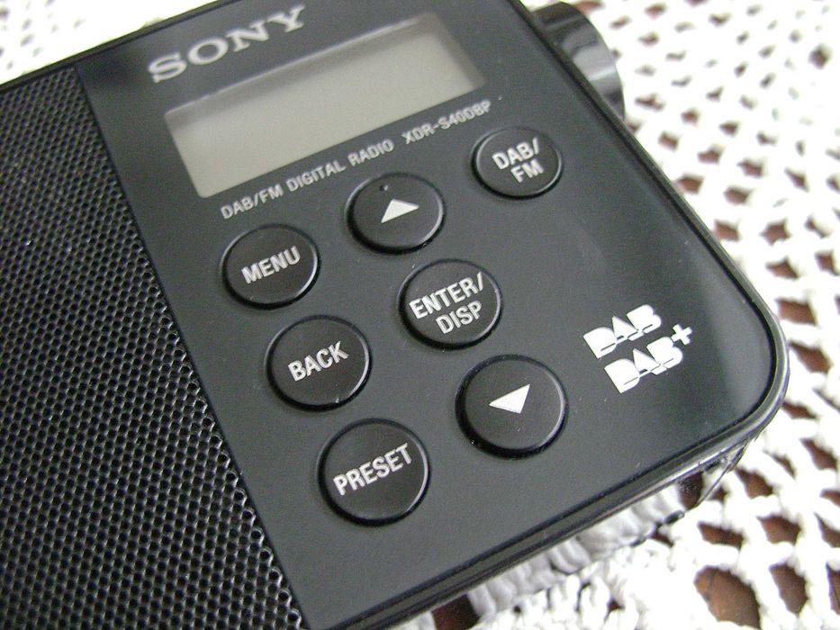 Radio cyfrowe Sony DAB DAB+/FM XDR-S40DBP