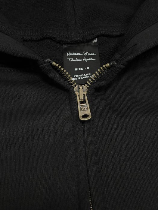 Худи Number Nine зіпка кофта number nine black zip hoodie archive M-L