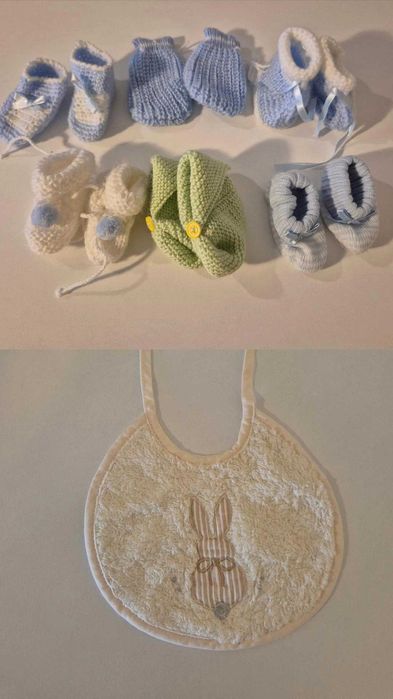 Botinhas feitas a mao