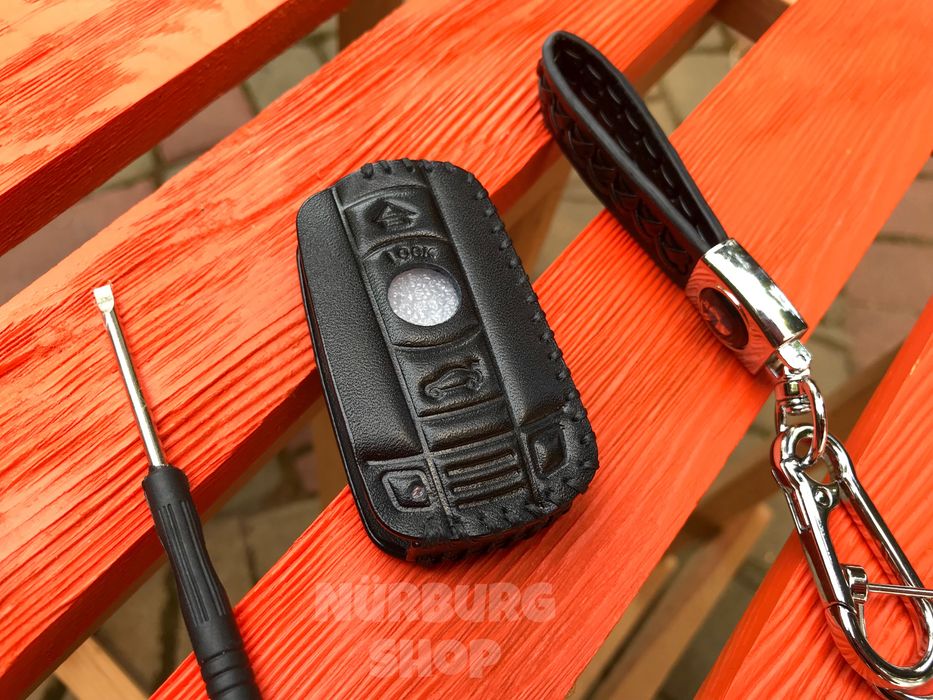Чехол для ключа БМВ Е60 Е61 Е70 Е71 Е84 Е87 Е90 Е91 Е92 + брелок