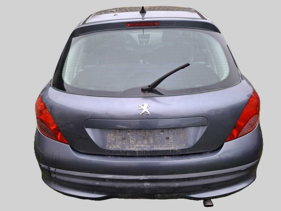 Na części Peugeot 207 1.6Thp maska błotnik drzwi EZW lampy poduszki
