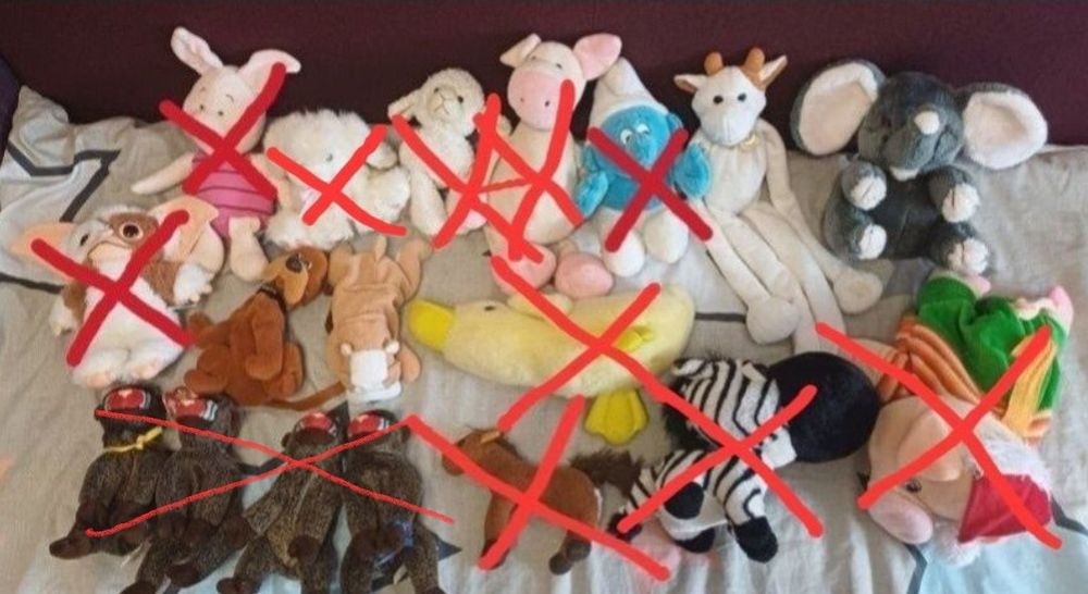 М'які іграшки тваринки, в хорошому стані